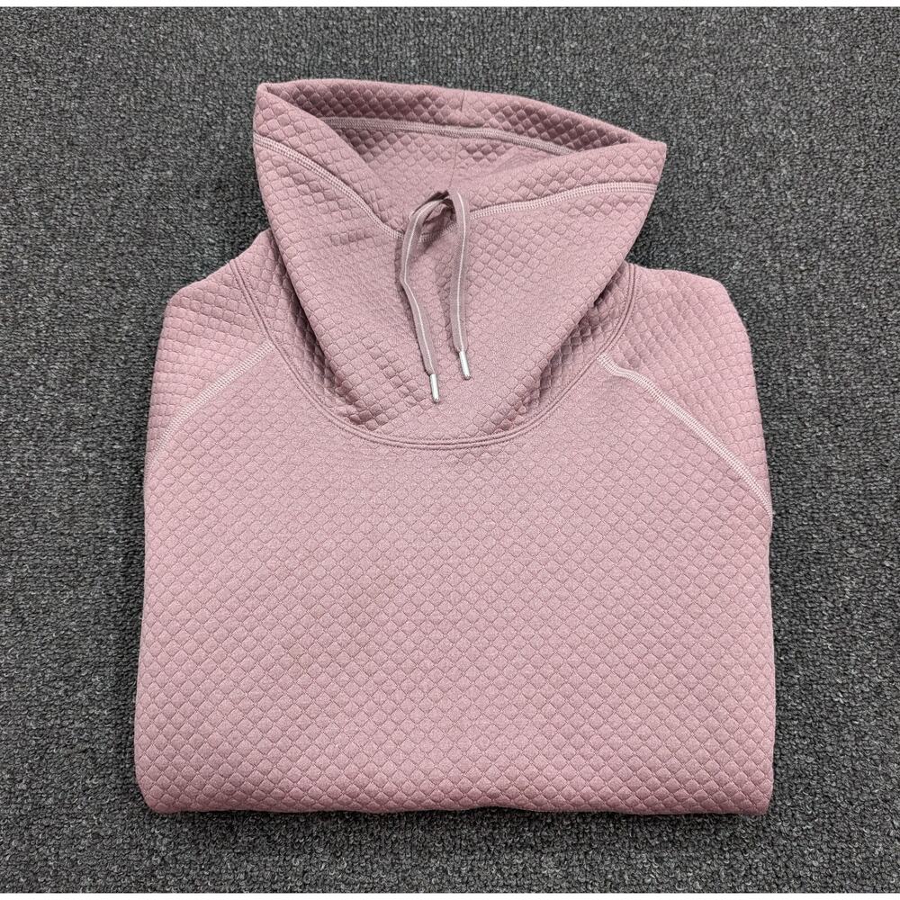 Marmot Annie Quilted Funnel Neck Sweatshirt Pullover Mauve Purple Size Small